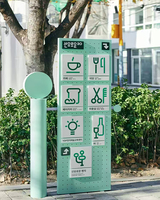 Panneau publicitaire LED extérieur personnalisé haute définition, haute qualité, résistant à la rouille, étanche, pour signalisation directionnelle