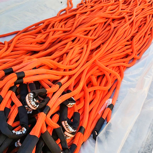 Động học phục hồi kéo dây đeo với mềm xiềng xích nhiệm vụ nặng nề offroad kéo dây đai Kit cho xe tải SUV UTV ATV máy kéo xe Jeep - Product Image 5