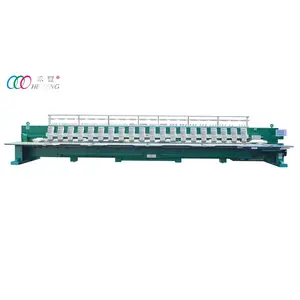 HeFeng Flat computerized embroidery machine 9 needles 20 heads embroidery machine china supplier