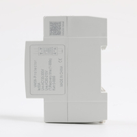 Compteur de tension triphasé à montage sur rail DIN, AC 80-500V, mini ampèremètre modulaire 0-100A, affichage numérique LED, indicateur de fréquence, PC