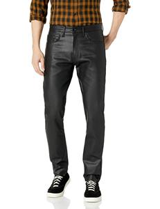 LILUO <span class=keywords><strong>Noir</strong></span> Solide Wax <span class=keywords><strong>Enduit</strong></span> Hommes Jeans Logo Personnalisé Etiquette Wax Hommes Pantalons <span class=keywords><strong>Skinny</strong></span> Plus Size Hommes Denim Ciré - Product Image 3