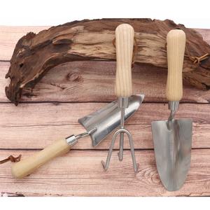 SUNSHINE professionnel petit jardin Mini outil à main de jardin petite truelle de jardin à main mini pelle en acier avec manche en bois - Product Image 5