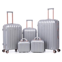 Valises de voyage rigides en ABS et PC, style professionnel et tendance, vente en gros d'usine