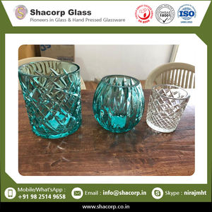 Wostu — bougie décorative en verre découpé à la main, à vendre - Product Image 6