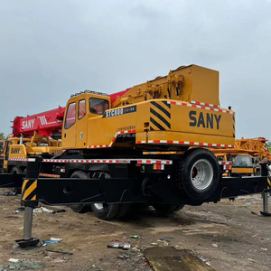 Grue sur camion d'occasion Sany 80 tonnes avec cabine confortable et levage stable - Product Image 6