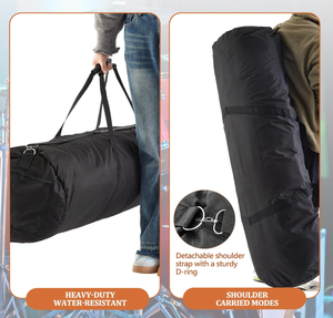 Sac de transport robuste pour batterie 50 pouces avec sangle d'épaule amovible pour supports de cymbales - Product Image 4