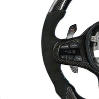 Volant sport en cuir, fibre de carbone et PVC SOON TODA pour 2025 340i M8 G20 G22
