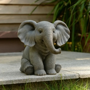 Statue de <span class=keywords><strong>girafe</strong></span> en fibre de verre personnalisée pour l'extérieur, figurine décorative pour la décoration de fête - Product Image 4