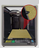 Plaque de construction en acier à ressort PEI à double texture, feuille PEI flexible double face pour lit chauffant d'imprimante 3D