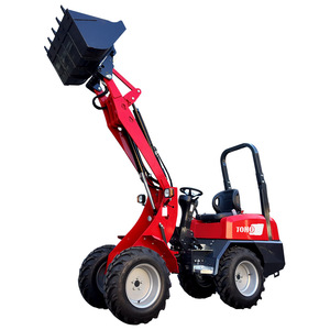 TOHO muatan roda Backhoe Mini, pemuat depan akhir Mini 1000kg Diesel kecil/listrik - Product Image 1