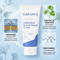 Crème Réparatrice Visage Hydratante 24H à Faible MOQ, Marque Privée, pour Restaurer la Barrière Cutanée Endommagée à la Céramide