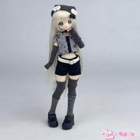 Vente en gros de figurines articulées BJD authentiques, édition spéciale 'Dont Touch My Bangs', avec cheveux implantés, en boîte surprise, jouet, ornement, cadeau