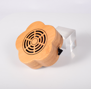 Loa đồng hồ tre gỗ cổ điển tích hợp radio FM, âm thanh gia đình, loa siêu trầm, hỗ trợ thẻ TF, USB, phiên bản 4.2, pin dùng được 5-10 giờ - Product Image 3