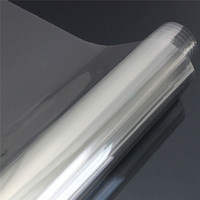 Rideau en plastique industriel de 0,5 mm, transparent, flexible, souple, antistatique, feuille de PVC