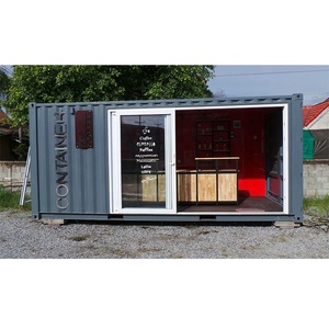 Casa prefabricada de lujo, envío modificado, 20 pies, contenedor portátil, cafetería - Product Image 2