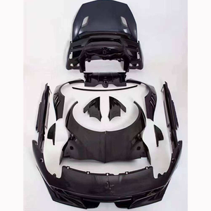Kit carrosserie en fibre de carbone amélioré pour <span class=keywords><strong>Ferrari</strong></span> F12 (2013-2017) – Pare-chocs avant, jupes latérales, capot, ailes – Accessoires de modification automobile - Product Image 2