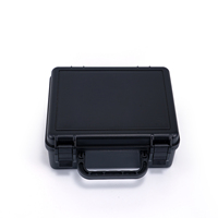 Boîte à outils portable antichoc en plastique avec insert en mousse pour outils électriques et accessoires d'extérieur