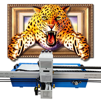 Impresora 3D 2 en 1 para Pared y Suelo, Impresora de Inyección de Tinta para Metal, Cerámica y Vidrio, Impresora Integrada L130 UV para Pared y Suelo