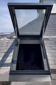 Lucernario Elettrico in Lega di Alluminio dal Design Moderno con Apertura a 90 Gradi, di Grandi <span class=keywords><strong>Dimensioni</strong></span>, <span class=keywords><strong>per</strong></span> Scale, <span class=keywords><strong>Tetti</strong></span> e Finestre Antiuragano - Product Image 2