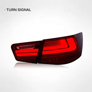 Luz trasera para coche KIA, lámpara LED trasera para KIA Cerato Forte Sedan, Año 2009 a 2013, luz trasera, tuneado automático