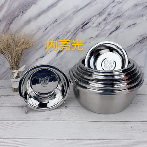 Grand Évier en Acier Inoxydable Sur Mesure pour Cuisine, Récipient Alimentaire <span class=keywords><strong>de</strong></span> Stockage, Bol Mélangeur à Soupe - Product Image 4