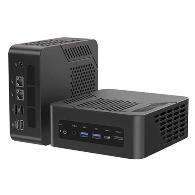 Hot Sell AMD Ry-zen 9 8945HS Gaming Desktop R7 8845HS USB4.0 2.5G LAN 2xPCIe4.0 DDR5 Oculink Gamer Mini PC Win11 NUC WiFi6
