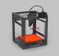 Imprimante 3D ZR nouvelle génération, open source, impression multicolore, USB, changement rapide de matériau, volume d'impression 300x300x300mm, garantie 1 an
