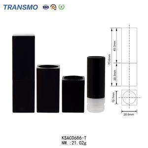 Étui de luxe pour baume à lèvres et rouge à lèvres, conteneur magnétique rechargeable, tubes de rouge à lèvres carrés personnalisés avec aimant rechargeable - Product Image 2