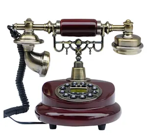 Antico telefono reale squisito dell'annata tavolo telefono