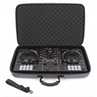 Coque de protection rigide pour manette DJ, en EVA et noire, étui pour contrôleur de voyage, 500