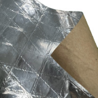Technologie avancée de refroidissement de surface Composites de feuille de film d'aluminium Matériau PE résistant à l'eau Construction de couche de réflexion thermique