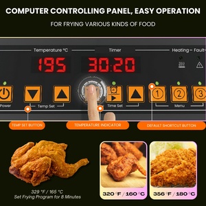 Offerta Speciale: Secchielli per Pollo Fritto con Coperchio, Friggitrice Efficiente con Capacità di 22L, Friggitrici Commerciali Usate in <span class=keywords><strong>Vendita</strong></span> - Product Image 3