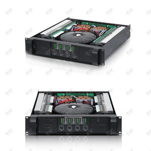 1200W 4 Channel 4 Ohm CLASS H Professional Digital Amplifier <b>Stereo</b> 3U Power Amplifier for Subwoofer High-End Large Performance - Product Image 1