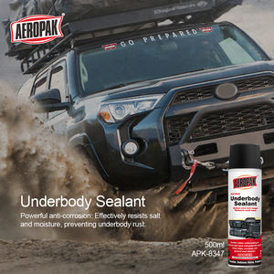 AEROPAK 500ML Peinture caoutchoutée pour châssis de voiture, peinture caoutchoutée anti-corrosion, revêtement caoutchouté pour dessous de caisse, spray de revêtement de carrosserie - Product Image 4