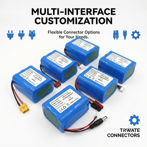 Paquete de Baterías de Iones de Litio LiFePO4 18650 3S1P, 2600mAh, 11.1V, 500 Ciclos, Trimetálicas, -20~60C, 45g, para Sillas de Ruedas Eléctricas - Product Image 1