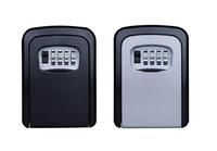 Boîte de sécurité murale extérieure AJF haute sécurité antivol portable à combinaison à 4 chiffres en alliage de zinc pour rangement de clés à domicile