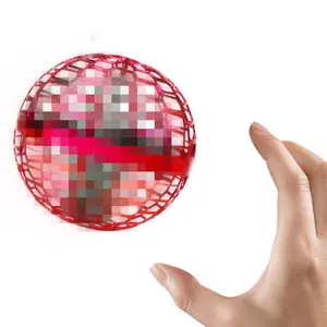 एलईडी खिलौने जादू युद्धाभ्यास प्रेरण गेंद चमकती गेंद उंगलियों की नोक चमक यूएफओ उड़ान गेंद