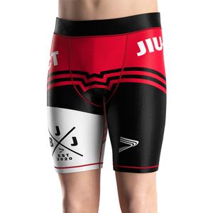 Pantalones Cortos de Compresión de Cintura Alta con Logotipo Personalizado ODM, Tela para Judo, Grappling, Vale Tudo, para Sublimación de Shorts de MMA - Product Image 5