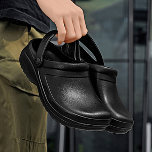 Zapatos <span class=keywords><strong>de</strong></span> Chef Profesionales Antideslizantes <span class=keywords><strong>de</strong></span> EVA, Impermeables y Resistentes al Aceite, Zuecos <span class=keywords><strong>de</strong></span> Trabajo para Enfermeras, Tallas Grandes, Ligeros, Zuecos <span class=keywords><strong>de</strong></span> Cocina - Product Image 5