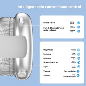 Huaqiangbei Mô Hình Tư Nhân Không Dây Over-Ear <span class=keywords><strong>Bluetooth</strong></span> Tai Nghe Tiếng Ồn Hủy Bỏ Tai Nghe Cho Chơi Game Điện Thoại Di Động Máy Tính - Product Image 4