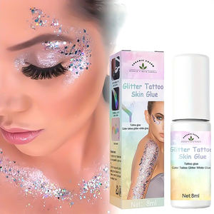 صمغ الجلد اللامع المقاوم للماء للجسم والعينين لاصق وشم يدوم طويلاً لأعياد عيد الحب - Product Image 1