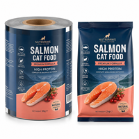 Film d'emballage laminé haute barrière imprimé sur mesure pour biscuits de bœuf pour chiens, idéal pour les sachets de friandises d'entraînement cuites au four