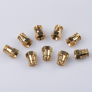 Tùy chỉnh m6x12mm Đồng hạt lục giác mở rộng pre-nhúng Brass chèn <span class=keywords><strong>NUT</strong></span> - Product Image 4