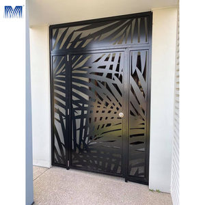 Porte coulissante en verre pour patio, équipement de fabrication, patio pliant, garage chinois, MDF, Lowe's, prix, design en tube de fer - Product Image 5