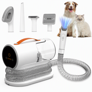 Aspiradora de aseo para mascotas 5 en 1 G22 succión 12000Pa depósito 3,0L filtro HEPA cortadora cepillo deslanador para <span class=keywords><strong>perros</strong></span> y - Product Image 1