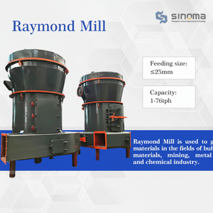 Precio de fábrica Raymond Mill Fluorspar Grinding Mill Machine - Product Image 1