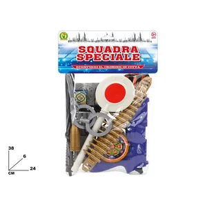 Ensemble de jouets de police Squadra Speciale 38x24x6 cm avec bâton et accessoires pour enfants de 3 ans et plus - Product Image 1