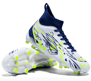 Botas de Fútbol Profesionales para Hombre, de Corte Alto, con Soporte de Tobillo, para Juego Competitivo en Césped Natural - Product Image 5