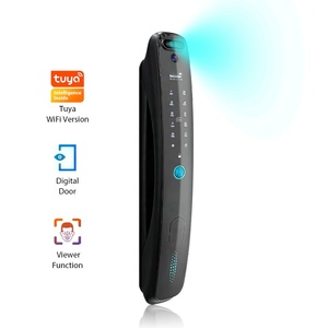 Desbloqueo automático completo para abrir la puerta después de la verificación exitosa <span class=keywords><strong>Cerradura</strong></span> inteligente multibiométrica <span class=keywords><strong>con</strong></span> videoportero - Product Image 3