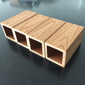 Hiện Đại Gỗ Nhựa Composite <span class=keywords><strong>WPC</strong></span> Chùm Gỗ Ống Bên Ngoài Trang Trí Sân Vườn <span class=keywords><strong>WPC</strong></span> Lan can Ống Gỗ Ngoài Trời Ống - Product Image 4